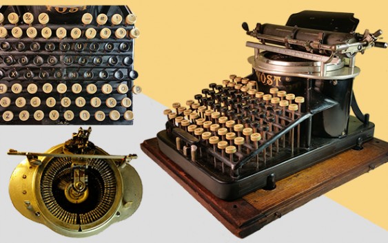 Yost Model 4 Typewriter 1895
