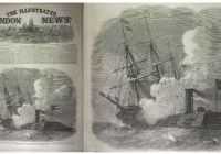 The Illustrated London News Lamenting British Navy using the Civil War, 1862